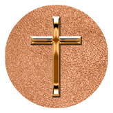 DAROUND 510 CP SH CP Copper Single Cross Shimmer Copper Background